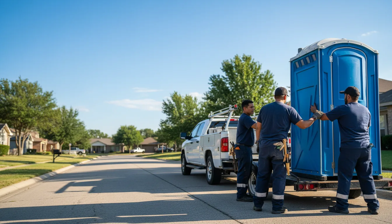 Portable Toilet Rental in Elvaston, IL near me